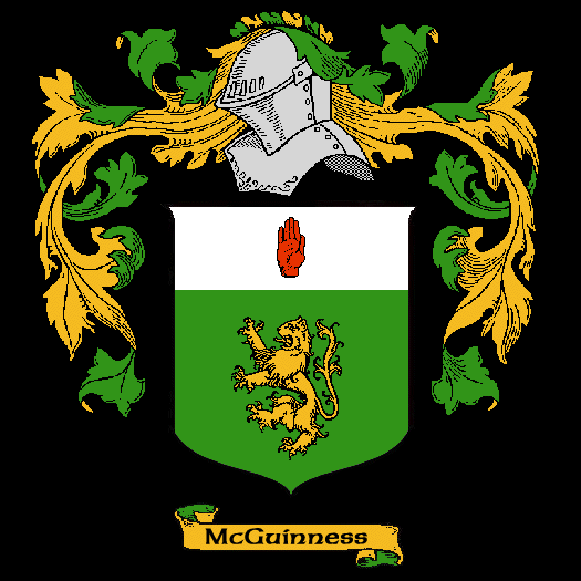 The McGuinness Family Crest - one variation.